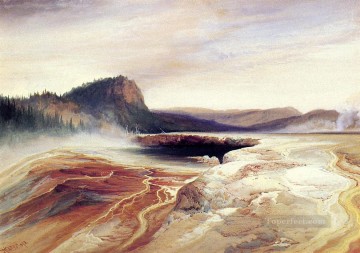 ジャイアント ブルー スプリング イエローストーン 2 の風景 トーマス モラン Oil Paintings